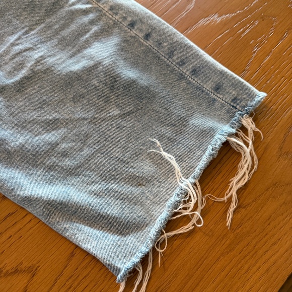 AE stretch barrel jeans Sz 8 short - Picture 10 of 14